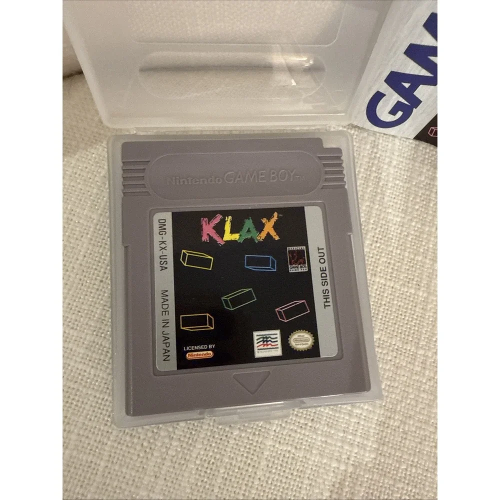 Nintendo Game Boy KLAX‎ with Manual No Box.